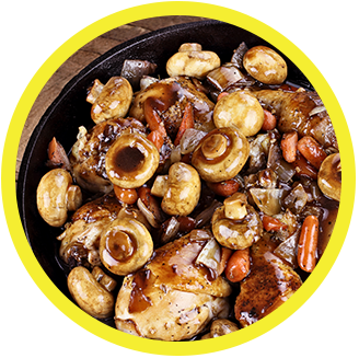 41. Chicken with Mushroom